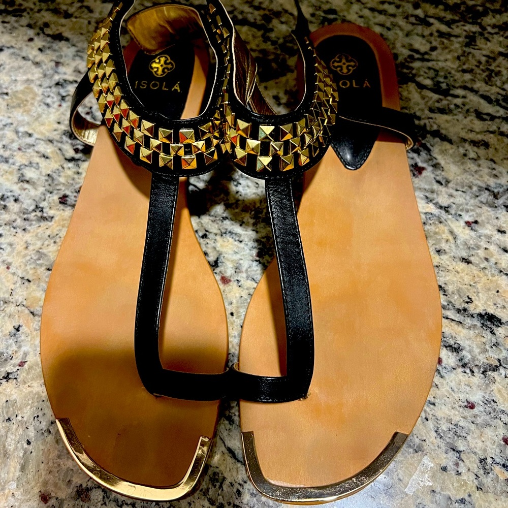 Isolde sandals. Worn only a few times. In box and in great condition.